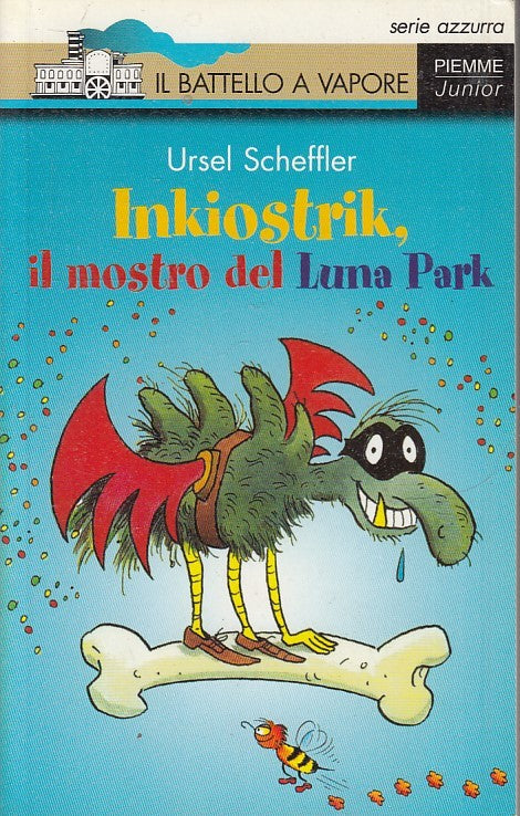 LN2- INKIOSTRIK IL MOSTRO DEL LUNA PARK - SCHEFFLER-- BATTELLO VAPORE--- B- JXS5