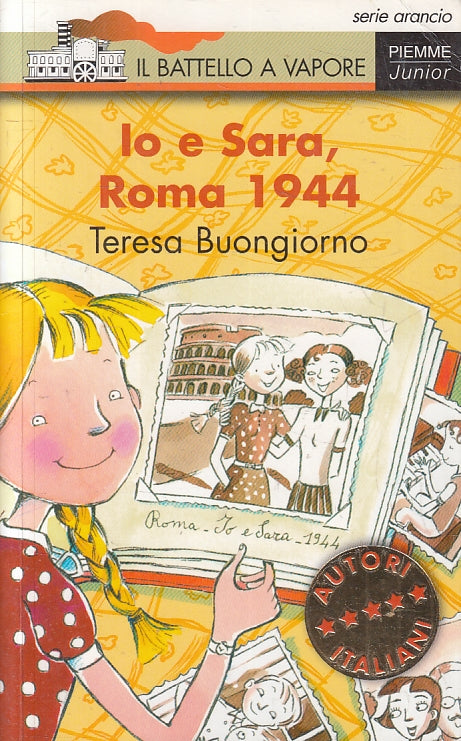 LN2- IO E SARA ROMA 1944 - BUONGIORNO - PIEMME - BATTELLO A VAPORE --- B- JXS6