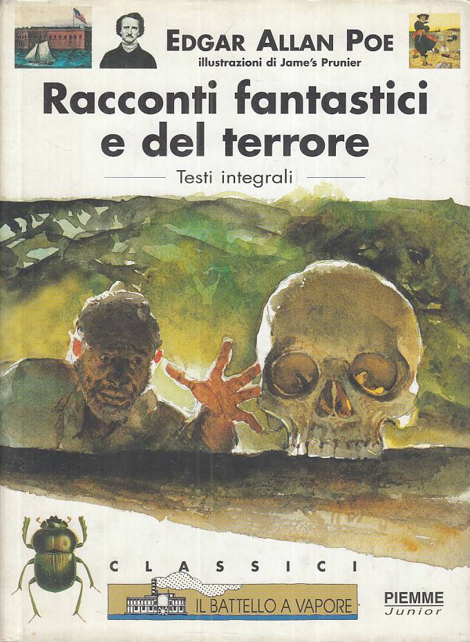 LN- RACCONTI FANTASTICI E DEL TERRORE - POE - PIEMME - BATTELLO --- CS - ZFS127