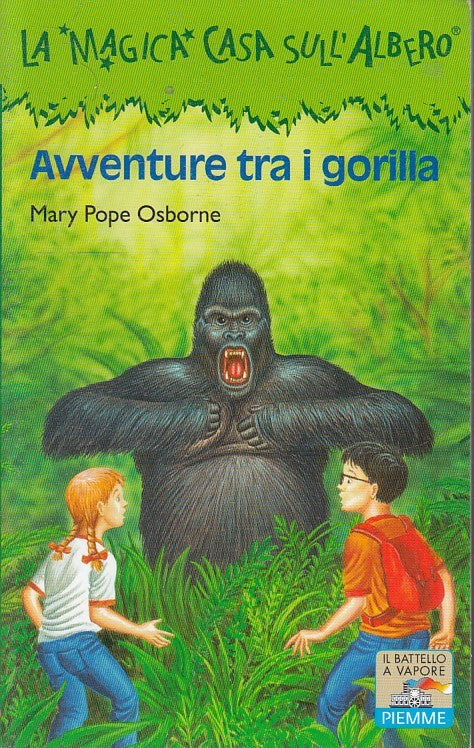 LN2- AVVENTURE TRA I GORILLA- OSBORNE- BATTELLO VAPORE- MAGICA CASA ALBERO- JXS5