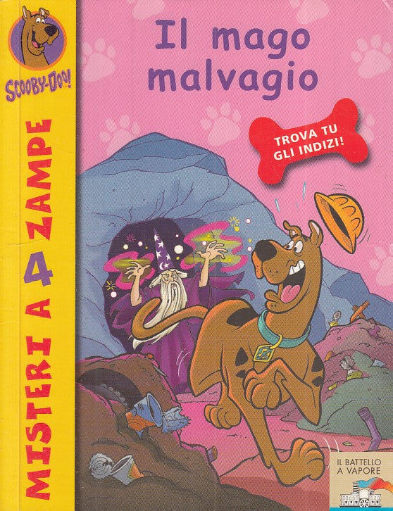 LB- SCOOBY DOO N.5 IL MAGO MALVAGIO-- PIEMME - BATTELLO VAPORE -- 2004 - B - RGZ