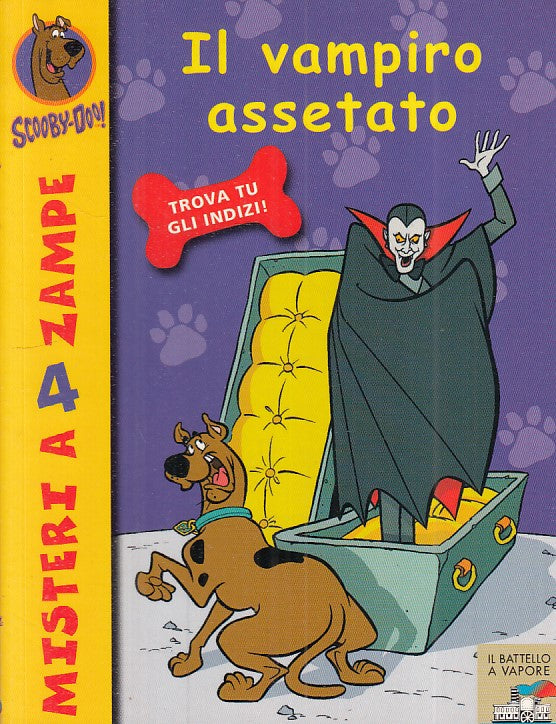 LB- SCOOBY DOO N.8 VAMPIRO ASSETATO-- PIEMME - BATTELLO VAPORE -- 2004 - B - RGZ