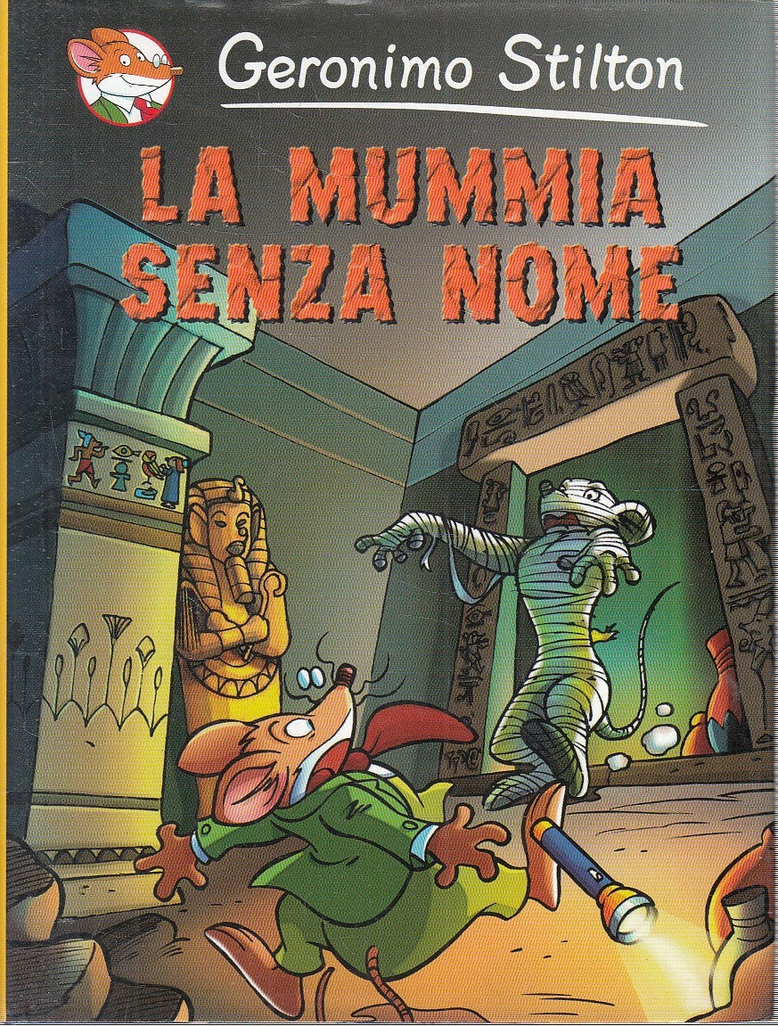 LN2- GERONIMO STILTON LA MUMMIA SENZA NOME - PIEMME JUNIOR - CS - JXS254