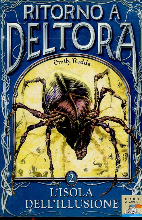 LN2- RITORNO A DELTORA 2 L'ISOLA DELL'ILLUSIONE- RODDA- BATTELLO VAPORE- B-JXS59