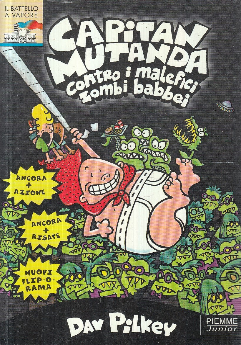 LN2- CAPITAN MUTANDA CONTRO MALEFICI ZOMBI BABBEI - BATTELLO VAPORE - B - JXS191