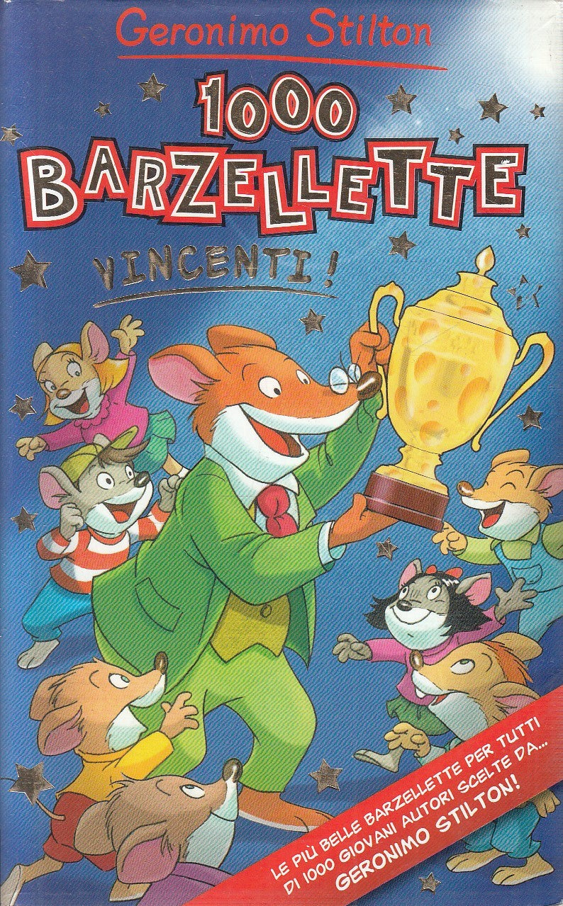 LN2- GERONIMO STILTON 1000 BARZELLETTE VINCENTI - PIEMME JUNIOR - CS - JXS254