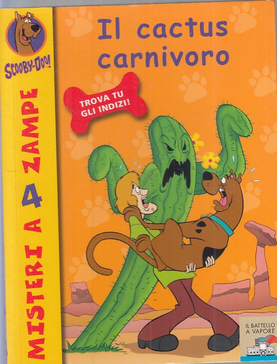 LB- SCOOBY DOO N.22 CACTUS CARNIVORO -- PIEMME- BATTELLO VAPORE-- 2007 - B - RGZ