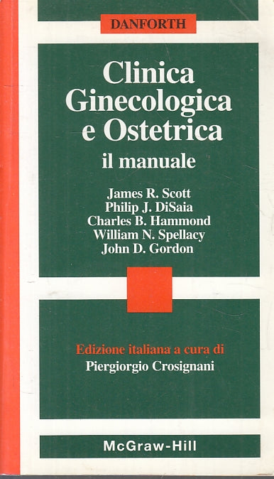 LQ- CLINICA GINECOLOGICA E OSTETRICA - DANFORTH - McGRAW-HILL--- 1998- B- ZFS297