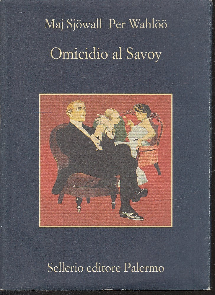 LN2- OMICIDIO AL SAVOY - SJOWALL WAHLOO - SELLERIO - LA MEMORIA 757 --- B - XFS