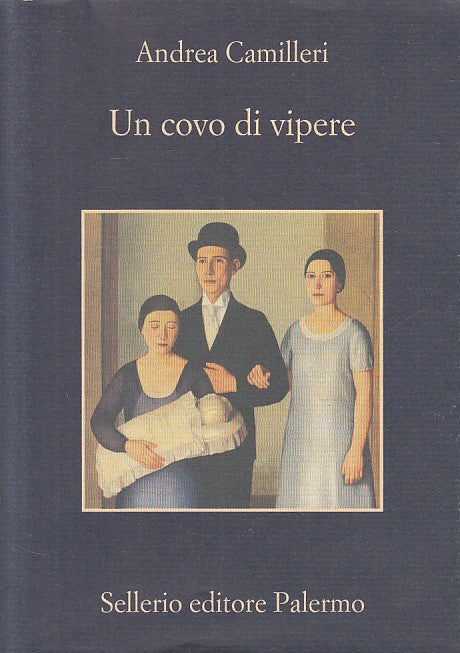 LN- UN COVO DI VIPERE - CAMILLERI - SELLERIO - MEMORIA -- 2013 - BS - XFS