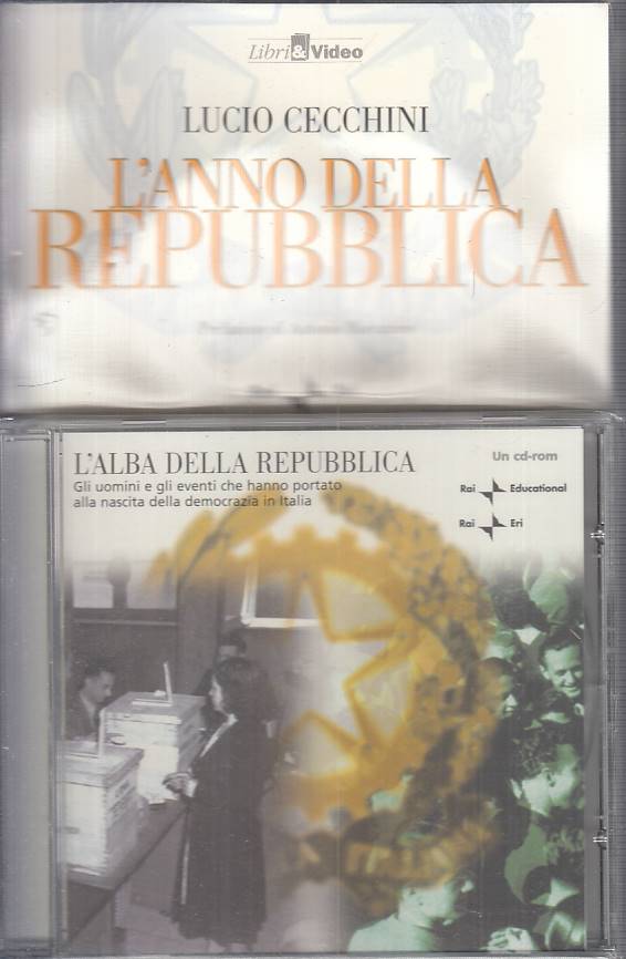 LS- L'ANNO DELLA REPUBBLICA + CD - CECCHINI - RAI ERI --- 2001 - B - YTS432