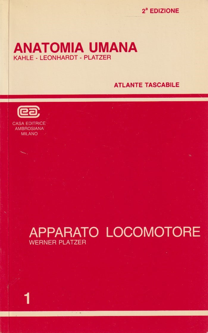 Anatomia umana Apparato locomotore - Werner Platzer - Ambrosiana - ZFS211