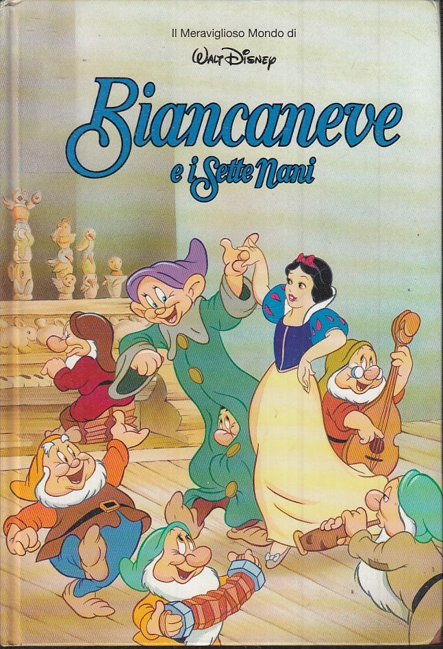 LB- IL MERAVIGLIOSO MONDO DI WALT DISNEY BIANCANEVE I SETTE NANI - DeAGOSTINI- C- RGZ