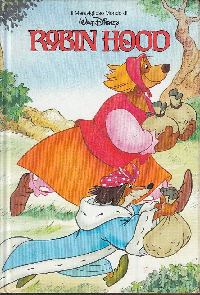 LB- IL MERAVIGLIOSO MONDO DI WALT DISNEY ROBIN HOOD -- DeAGOSTINI- 1999- C- RGZ