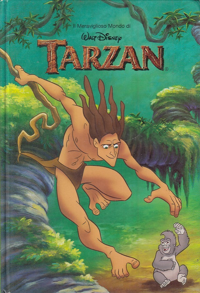 LB- IL MERAVIGLIOSO MONDO DI WALT DISNEY TARZAN -- DeAGOSTINI- 1999- C- RGZ