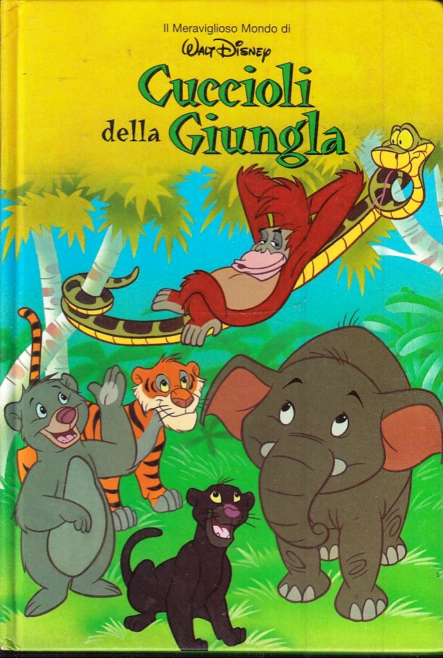 LB- IL MERAVIGLIOSO MONDO DI WALT DISNEY CUCCIOLI DELLA GIUNGLA - DeAGOSTINI - C- RGZ