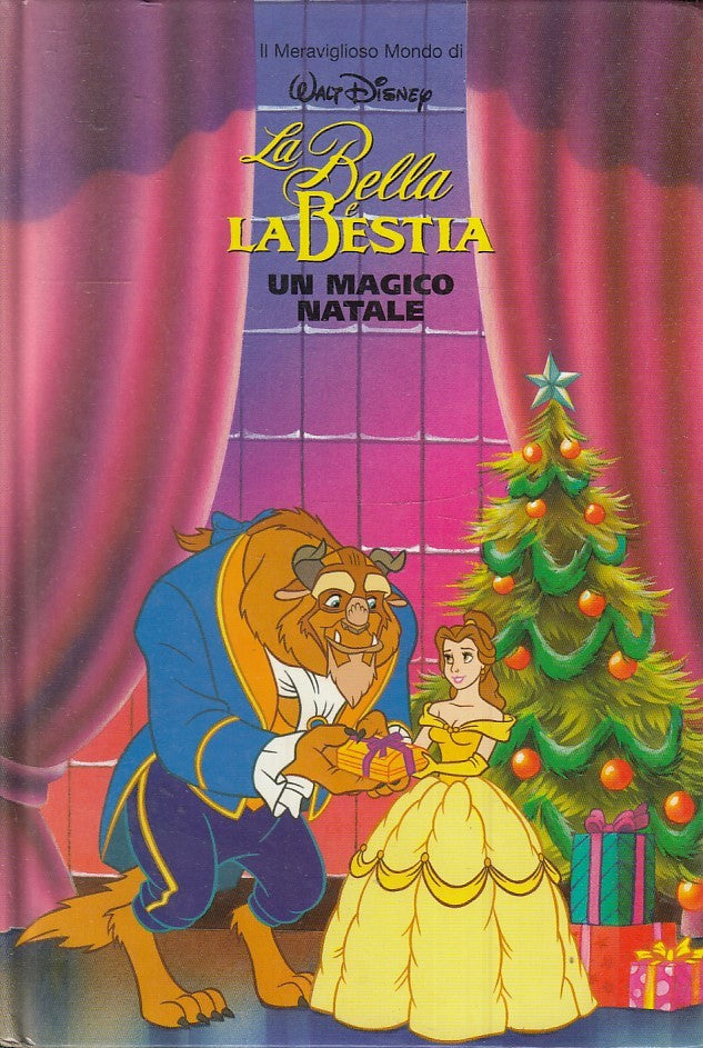 LB- IL MERAVIGLIOSO MONDO DI WALT DISNEY BELLA E LA BESTIA NATALE- DeAGOSTINI- C- RGZ