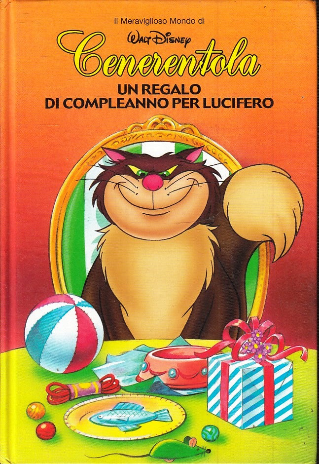 LB- IL MERAVIGLIOSO MONDO DI WALT DISNEY CENERENTOLA LUCIFERO- DeAGOSTINI- C- RGZ