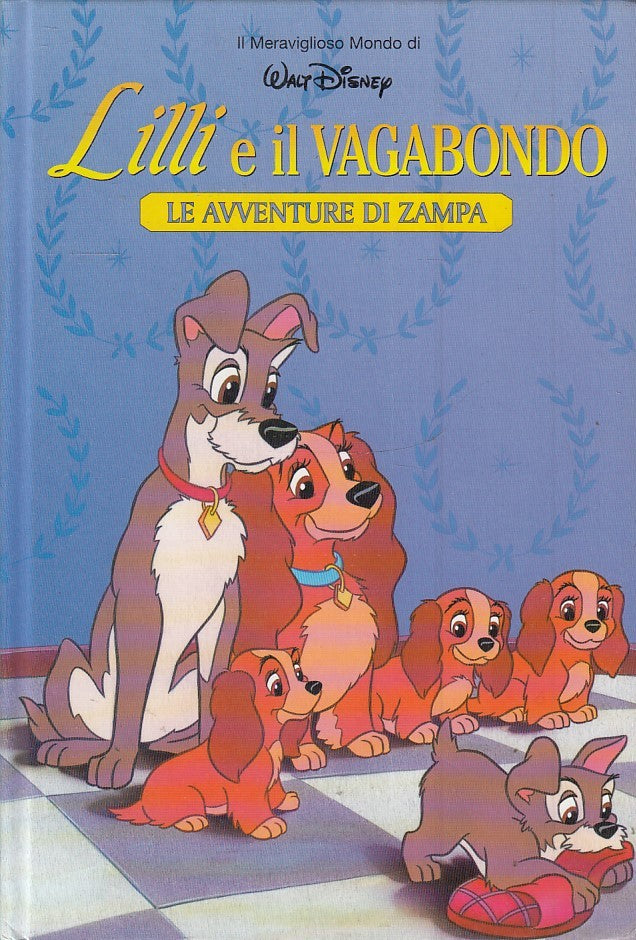 LB- IL MERAVIGLIOSO MONDO DI WALT DISNEY LILLI E VAGABONDO ZAMPA - DeAGOSTINI- C- RGZ