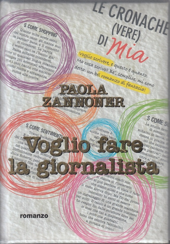 LN2- VOGLIO FARE LA GIORNALISTA - PAOLA ZANNONER - DeAGOSTINI--- 2011- CS- JXS10