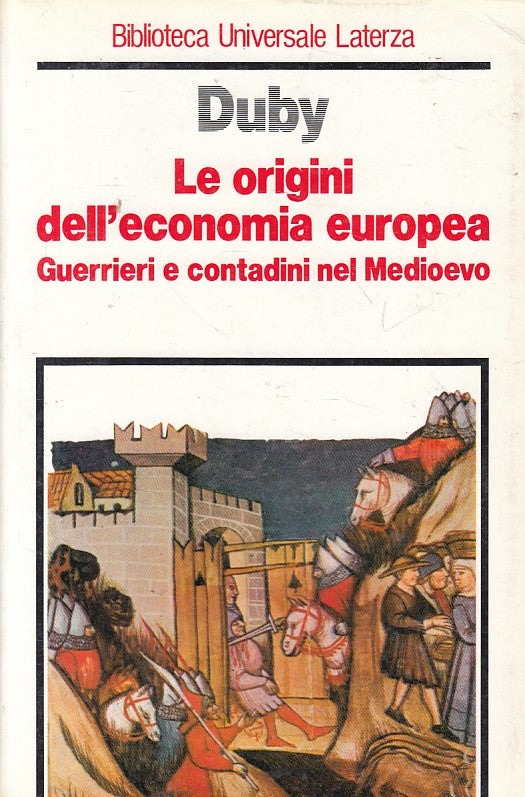LS- LE ORIGINI DELL'ECONOMIA EUROPEA - DUBY - LATERZA --- 1987 - B - ZFS433