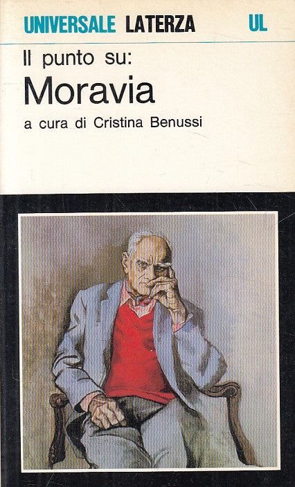 LS- IL PUNTO SU: MORAVIA - CRISTINA BENUSSI - LATERZA --- 1987 - B - YFS483