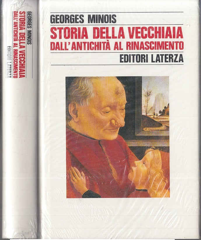 LS- STORIA DELLA VECCHIAIA DALL'ANTICHITA' - MINOIS - LATERZA --- 1988- CS- XFS7