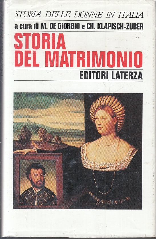 LS- STORIA DEL MATRIMONIO- DE GIORGIO KLAPISCH ZUBER- LATERZA--- 1996- CS-ZFS270
