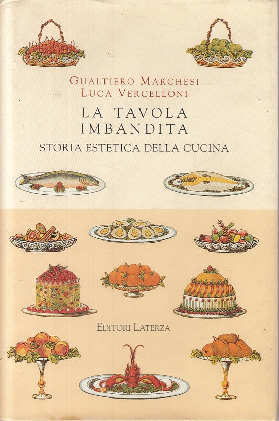 LZ- LA TAVOLA IMBANDITA STORIA ESTETICA CUCINA -- LATERZA --- 2001 - CS - ZFS265