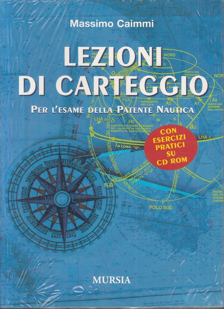 LZ- LEZIONI DI CARTEGGIO ESAME PATENTE NAUTICA CD ROM- CAIMMI- MURSIA- B- ZFS181