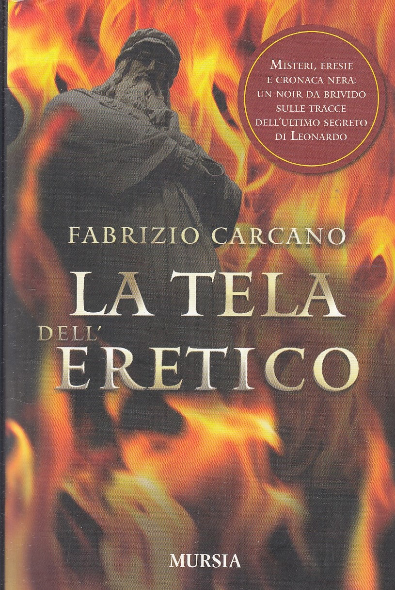 LA TELA DELL'ERETICO - FABRIZIO CARCANO - MURSIA --- 2012- B- YFS202
