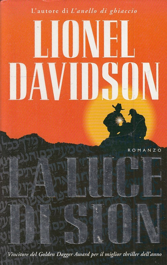 LA LUCE DI SION - LIONEL DAVIDSON - MARCO TROPEA EDITORE - CS - JXS49