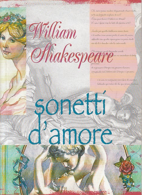LN2- SONETTI D'AMORE - WILLIAM SHAKESPEARE - DEMETRA ACQUARELLI POESIA - B - XFS