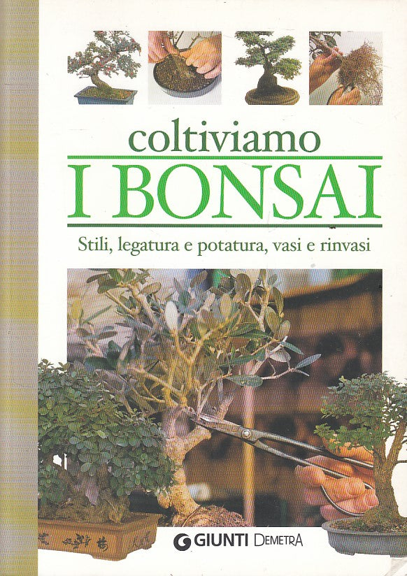LZ- COLTIVIAMO IL BONSAI STILI LEGATURA -- GIUNTI DEMETRA --- 2010 - B - YFS375