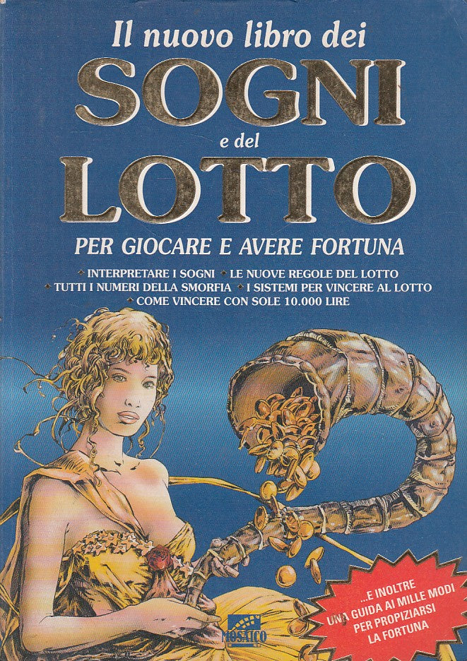 Il nuovo libro dei sogni e del Lotto giocare avere fortuna- Mosaico- 1a - ZFS632