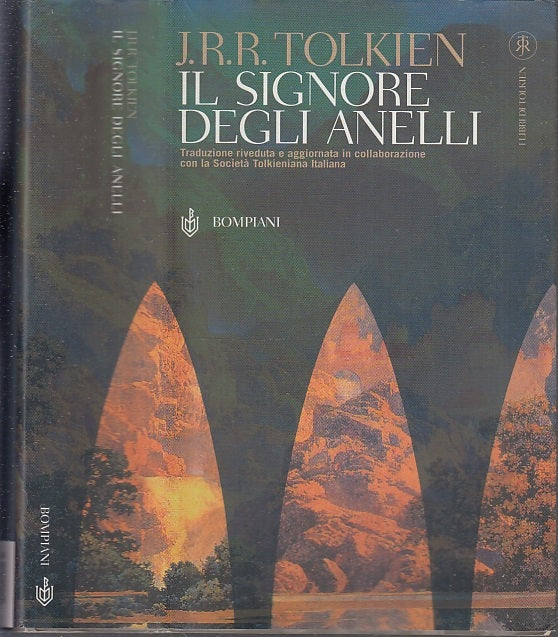 LF- IL SIGNORE DEGLI ANELLI CON CARTINA - TOLKIEN - BOMPIANI --- 2006- B - XFS16