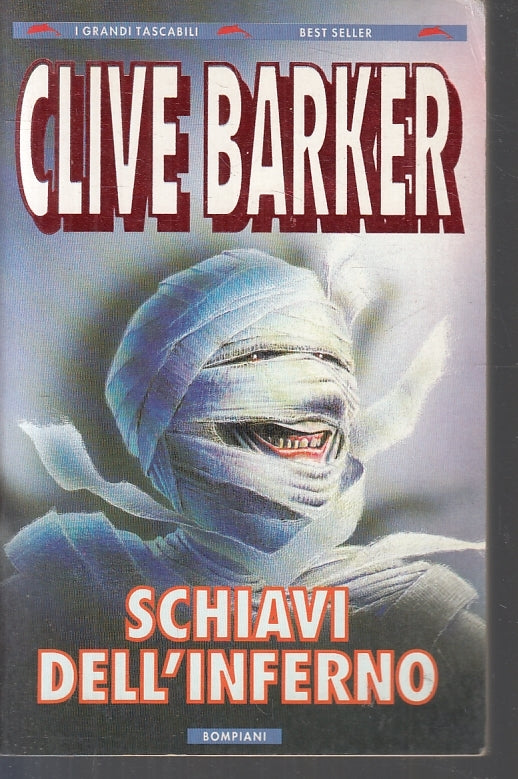 LN- SCHIAVI DELL'INFERNO - CLIVE BARKER - BOMPIANI- TASCABILI-- 1993- B- ZFS466
