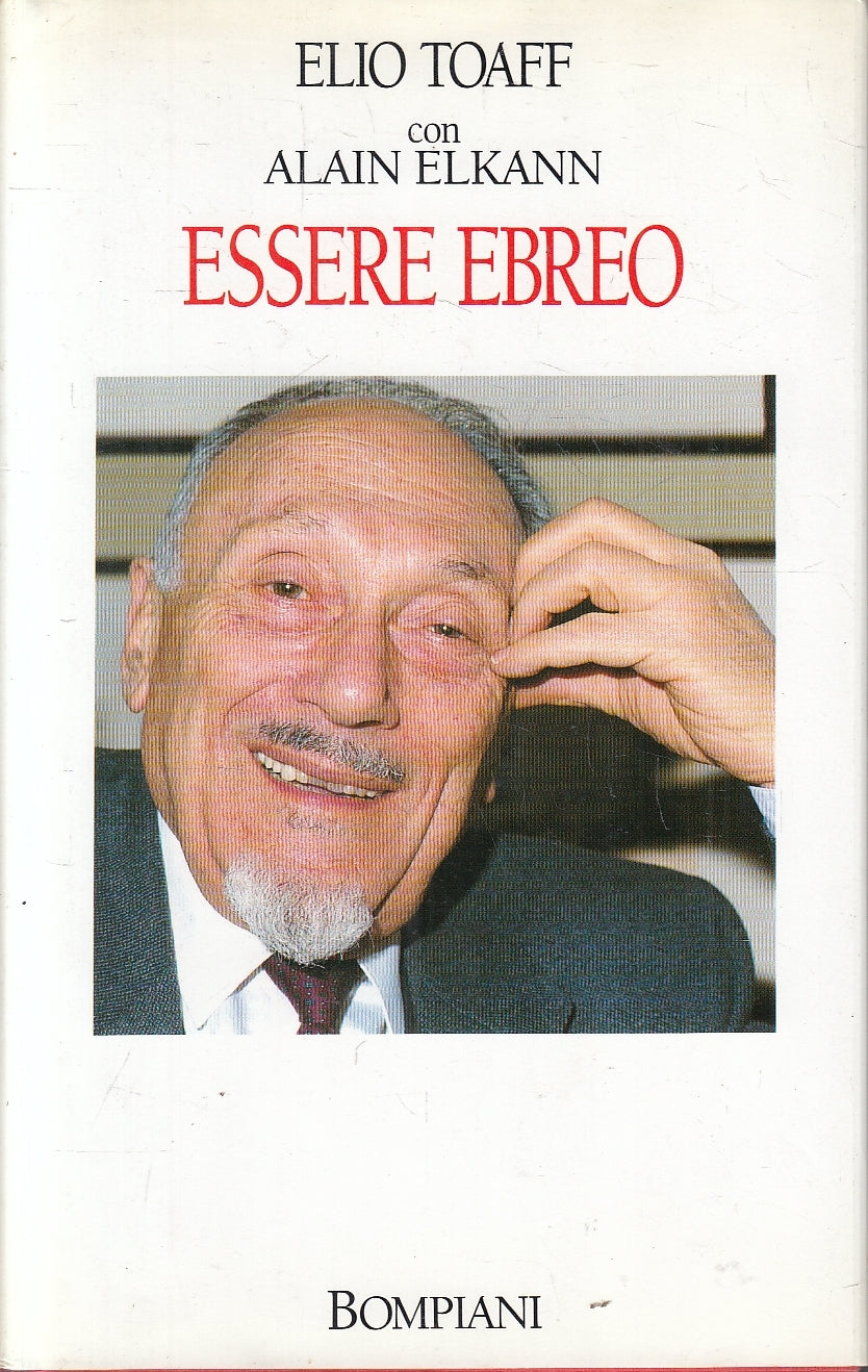 LN2- ESSERE EBREO - TOAFF ELKANN - BOMPIANI - CS - JXS2