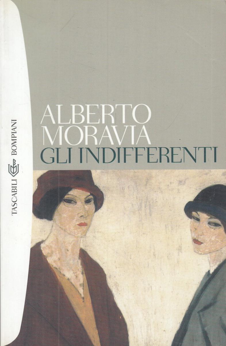 LN2- GLI INDIFFERENTI - ALBERTO MORAVIA - TASCABILI BOMPIANI - B - JXS106