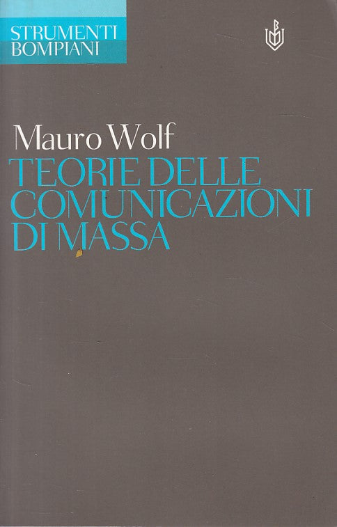 LS- TEORIE DELLE COMUNICAZIONI DI MASSA - WOLF - BOMPIANI --- 2005 - B - YFS384
