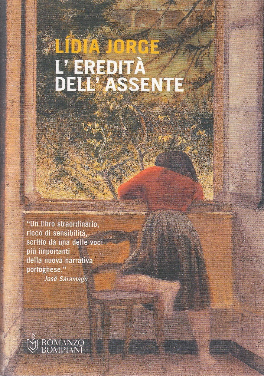LN2- L'EREDITA' DELL'ASSENTE - LIDIA JORGE - BOMPIANI NARRATORI - BS - JXS156