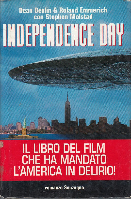 LN- INDIPENDENCE DAY - DEVLIN EMMERICH MOLSTAD - SONZOGNO --- 1996 - CS - YFS43