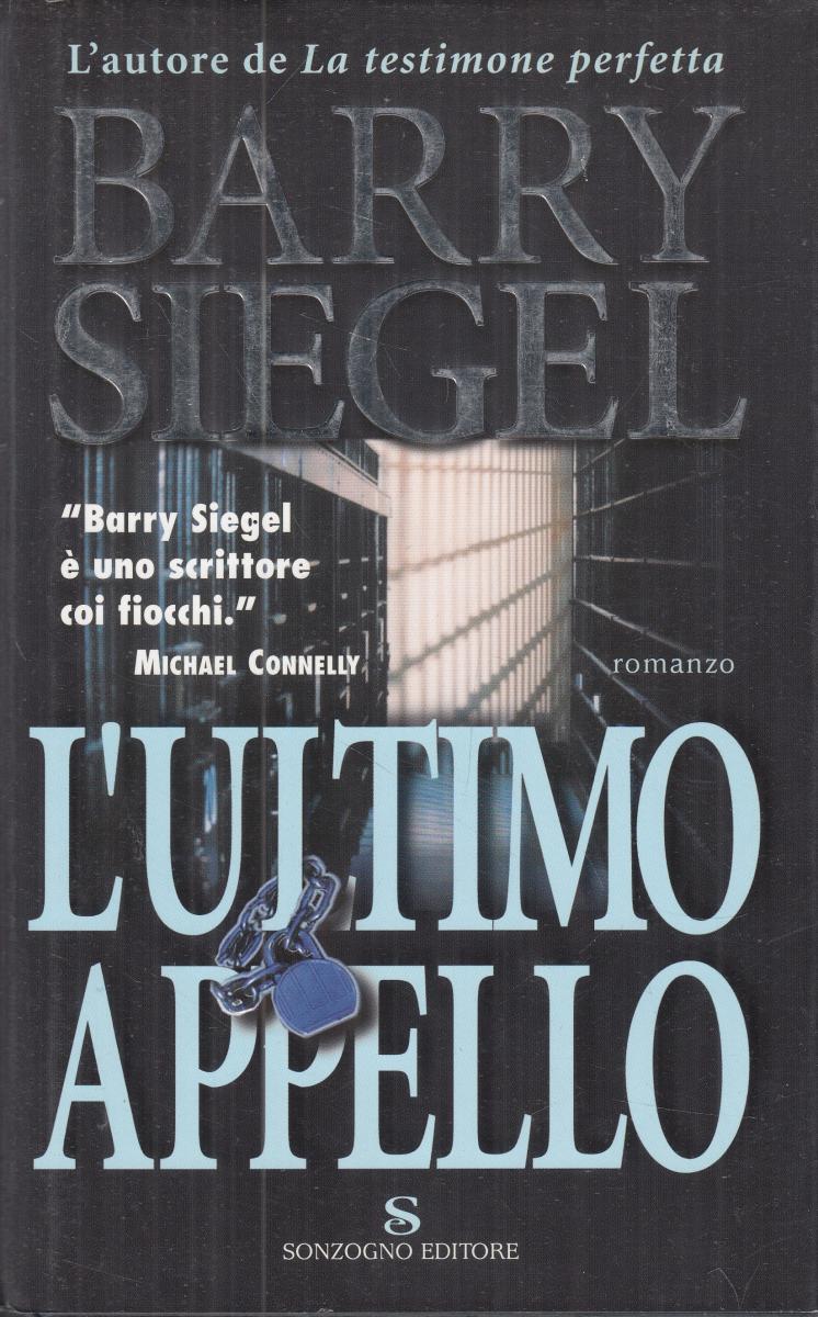 LN2- L'ULTIMO APPELLO - SIEGEL - SONZOGNO - CS - JXS150