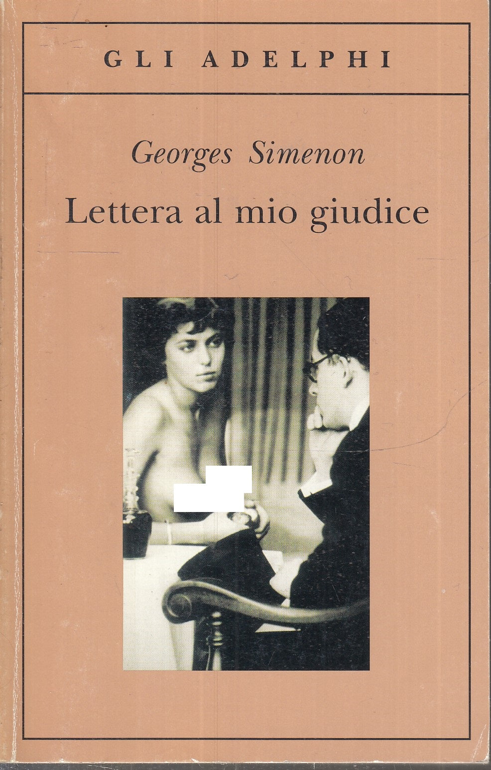 LN2- LETTERA AL MIO GIUDICE - GEORGES SIMENON - GLI ADELPHI - B - XFS