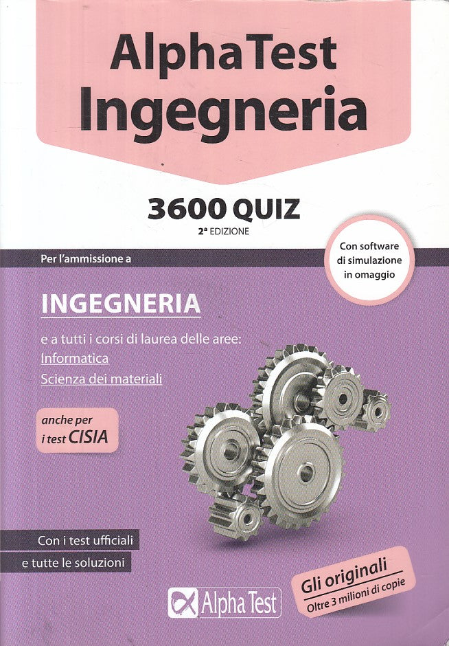 LZ- ALPHA TEST PER L'AMMISSIONE A INGEGNERIA -- ALPHA TEST --- 2012 - B - ZFS234