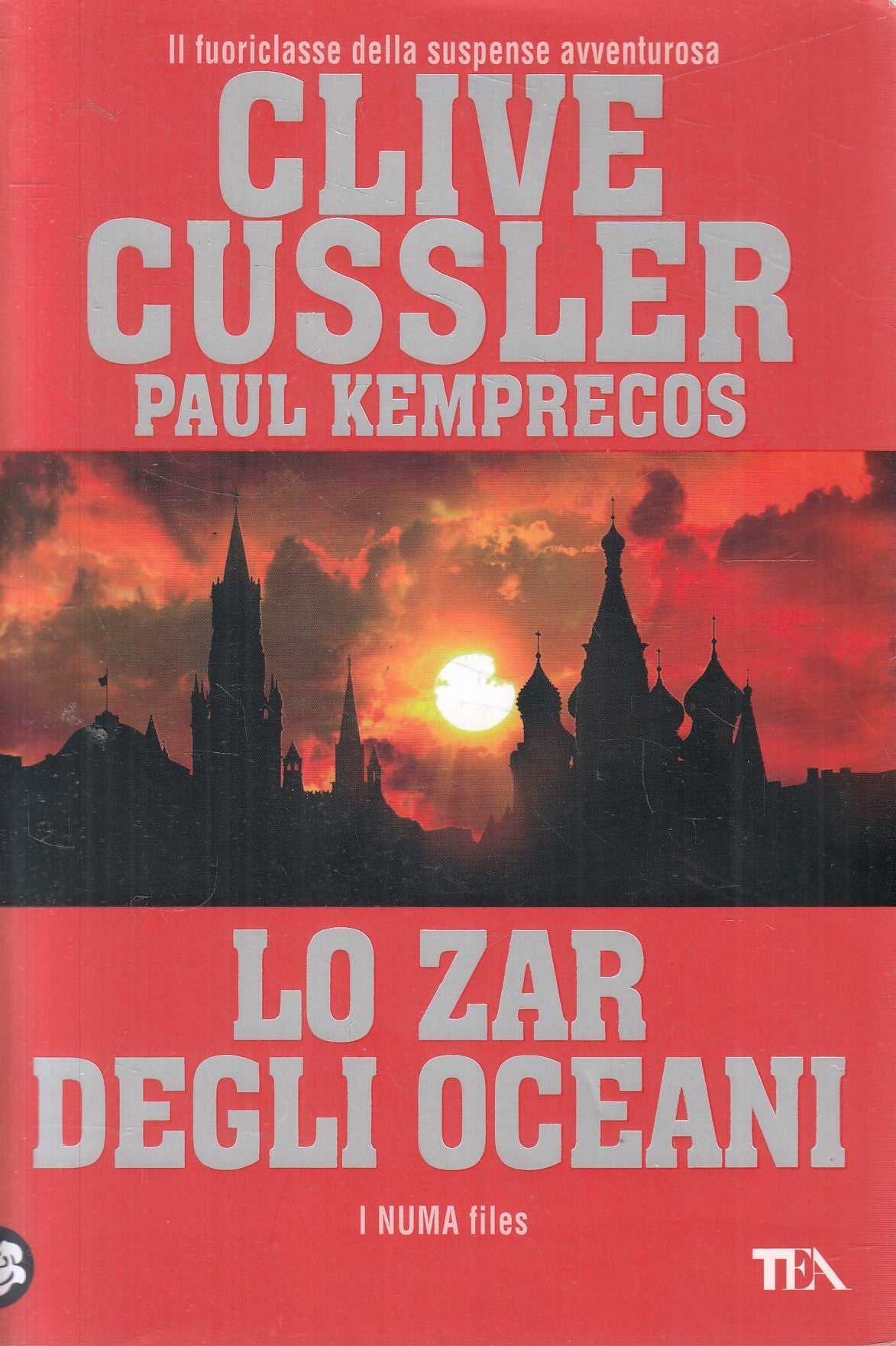 Lo zar degli oceani i numa files - Cussler Kemprecos - Tea Besteller - JXS323