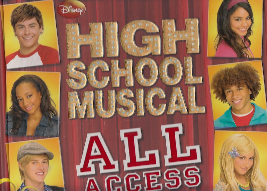 LB- HIGH SCHOOL MUSICAL ALL ACCESS -- DISNEY LIBRI --- 2008 - C - YDS343