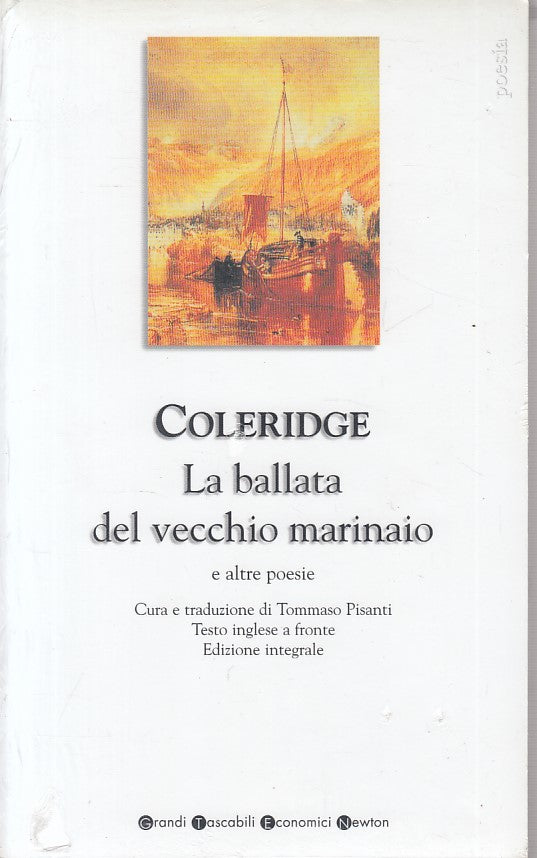 LN2- LA BALLATA DEL VECCHIO MARINAIO- COLERIDGE- NEWTON TASCABILI ECONOMICI- XFS