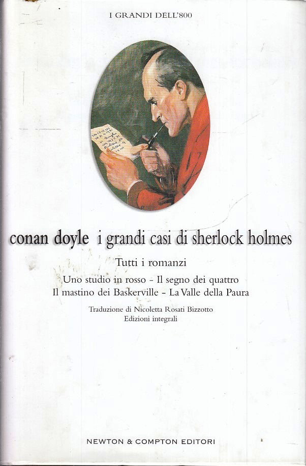 LN2- I GRANDI CASI DI SHERLOCK HOLMES - CONAN DOYLE- NEWTON GRANDI DELL'800- XFS