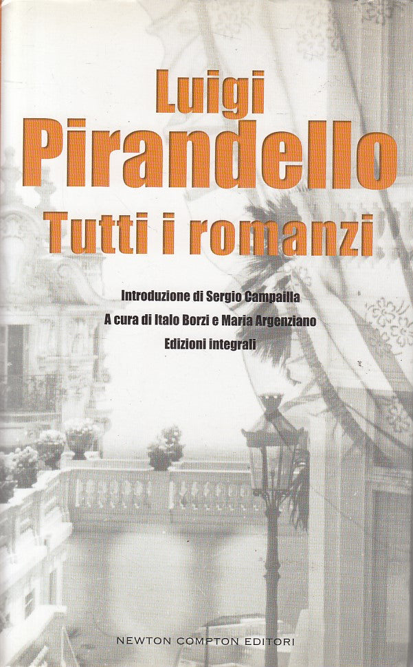 LN- TUTTI I ROMANZI - PIRANDELLO - NEWTON -- 1a ED. - 2007 - CS - YFS565